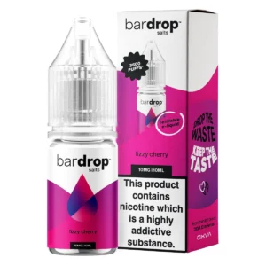 Bar Drop Salts Fizzy Cherry Ice 10ml Nic Salt E-Liquid