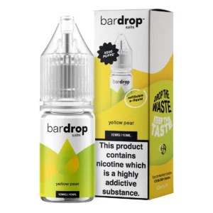 Bar Drop Salts Yellow Pear 10ml Nic Salt E-Liquid