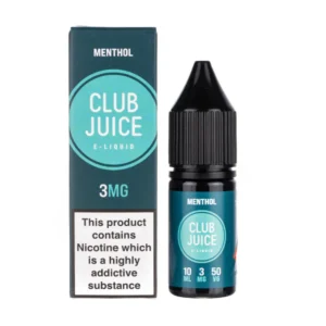 Club Juice Menthol 10ml E-Liquid