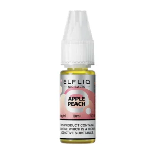 ELFLIQ Apple Peach 10ml Nic Salt E-Liquid By Elf Bar