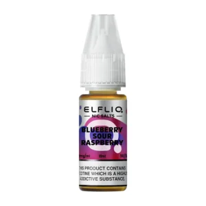 ELFLIQ Blueberry Sour Raspberry 10ml Nic Salt E-Liquid By Elf Bar