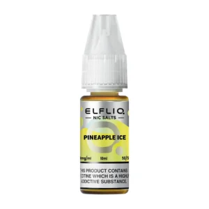 ELFLIQ Pineapple Ice 10ml Nic Salt E-Liquid By Elf Bar