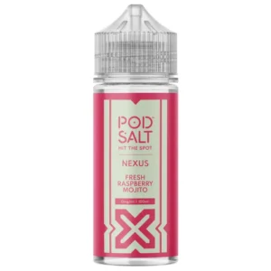 Nexus Fresh Raspberry Mojito 100ml E-Liquid By Pod Salt