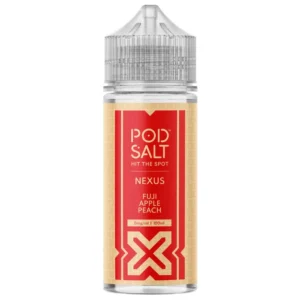 Nexus Fuji Apple Peach 100ml E-Liquid By Pod Salt