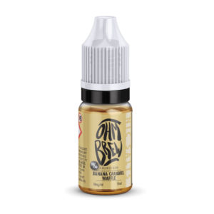 Ohm Brew 50/50 Banana Caramel Waffle 10ml Nic Salt E-Liquid