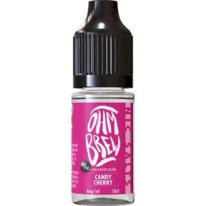 Ohm Brew 50/50 Candy Cherry 10ml Nic Salt E-Liquid