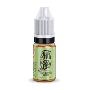 Ohm Brew 50/50 Grape Menthol Aniseed 10ml Nic Salt E-Liquid