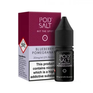 Blueberry Pomegranate 10ml Nic Salt E-Liquid By Pod Salt Core