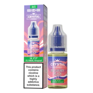 SKE Crystal Blueberry Peach Ice 10ml Nic Salt E-Liquid