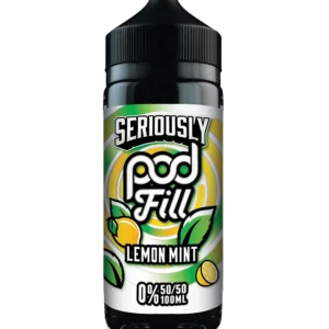 Seriously Pod Fill Lemon Mint 100ml E-Liquid